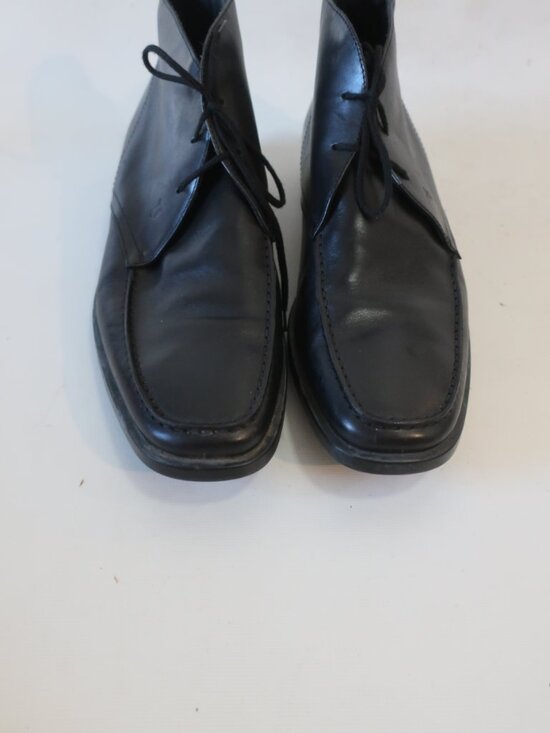 Mens Tod\'s Black Leather Chukka Boots 10.5 main image 8